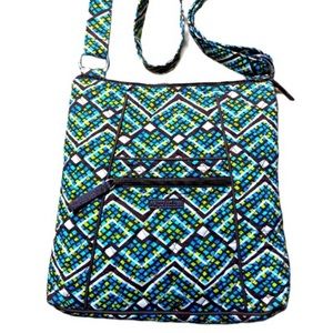 SOLD - Vera Bradley Rain Forest Crossbody Shoulder Bag - Like New